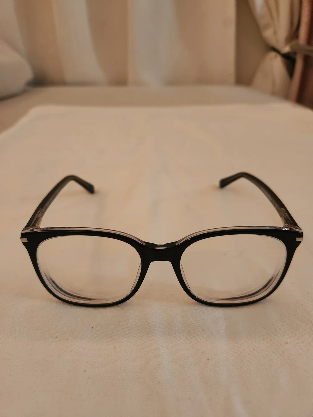 Absolutely Black Oversized Square Glasses